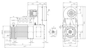 OEMER Motori elettrici AC asynchronous motor HQLa-Li Series - HQLa-Li 180S